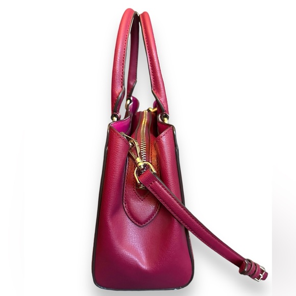 Kate Spade Purse Tippy Tote Cranberry Cocktail Shoulder/Crossbody - Picture 6 of 16